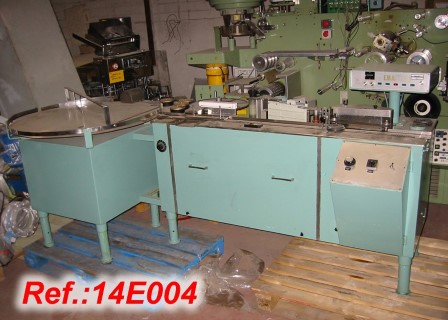 COLLAMAT LABELING MACHINE WITH ACCUMULATION DISH