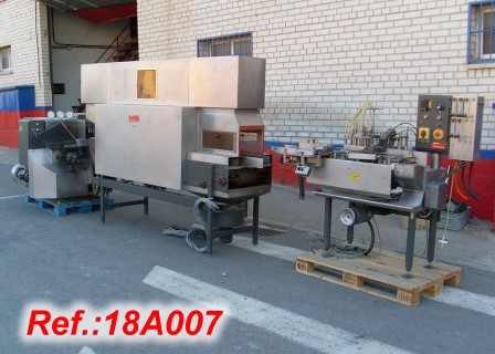 STRUNCK - BOSCH AMPOULE FILLING AND CLOSING LINE WITH WASHER AND STERILIZING TUNEL
