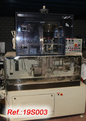 SERPACK-14 DUPLEX SACHET FILLING MACHINE WITH PILL - TABLET FILLING HEAD