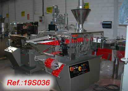 ENFLEX-11 SIMPLE SACHET FILLING AND SEALING MACHINE WITH VOLUMETRIC FILLING HEAD