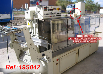 SERPACK-20 DUPLEX SACHET FILLING AND SEALING MACHINE WITH LOLLIPOP FILLING HEAD