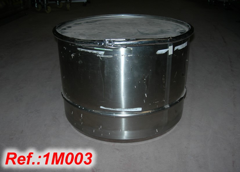 50 LITRE APPROX. STAINLESS STEEL TANKS FOR DRUM MIXERS