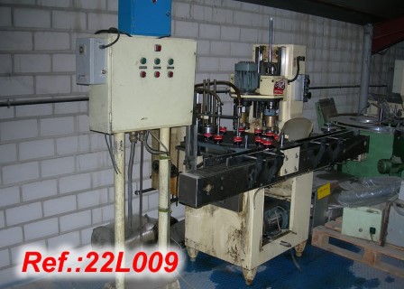 EGARPACK AUTOMATIC LIQUID FILLING MACHINE FOR CANISTERS AND BOTTLES