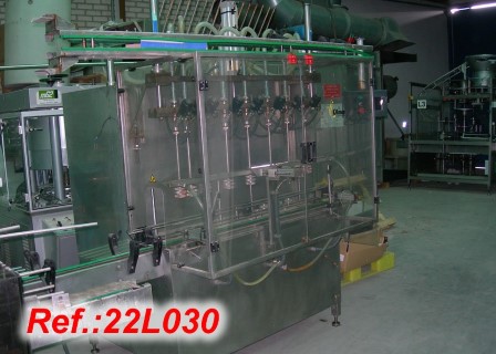 OLMOS EIGHT NOZZLE FLOW METER AUTOMATIC FILLING MACHINE
