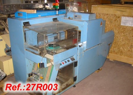 CONDI GROUPING CELLOPHANE MACHINE WITH TUNNEL