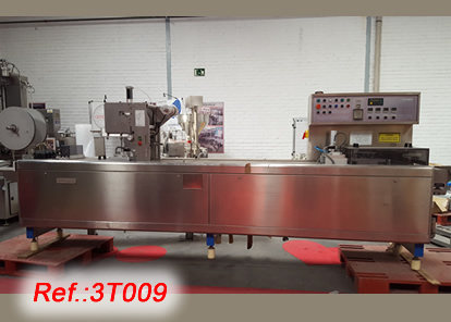MODEL 2000 ELTON-PACK THERMOFORMING MACHINE FOR FORMING, SEALING AND CUTTING OF BLISTERS