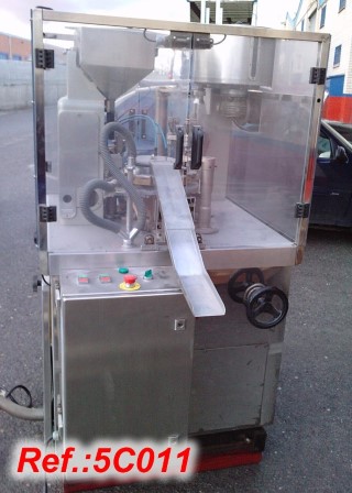 ZANASI RM-63 CAPSULE FILLING AND CLOSING MACHINE WITH No00 FORMAT