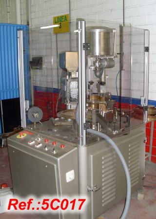 HOFLIGER + KARG GKF-150 CAPSULE FILLING AND CLOSING MACHINE WITH No.0 FORMAT