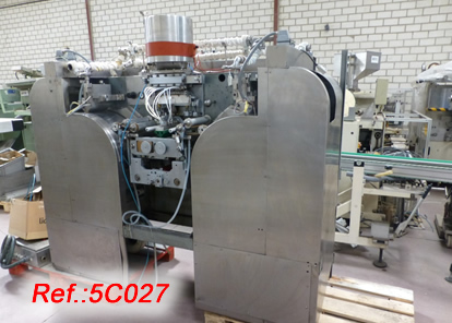 BANNER SOFT GELATINE CAPSULE MANUFACTURING MACHINE WITH 3.450MM APPROX. LENGTH PHARMAGEL TUNNEL, 2.900MM APPROX. LENGTH PHARMAGEL TUNNEL WITH SEVERAL FORMATS WITH ROLLERS AND GEARS