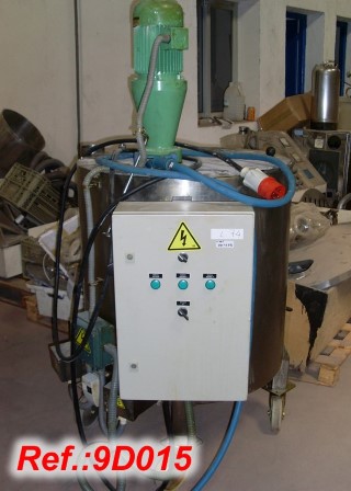325 LITRE APPROX. TANK WITH ELECTRICAL HEATED JACKET AND AGITATOR