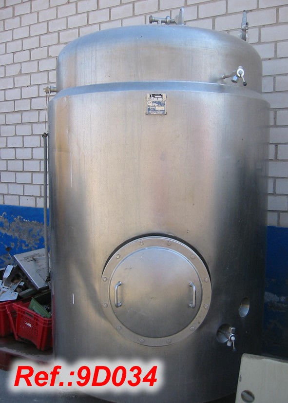 1.500 LITRE APPROX. VERTICAL TANK WITH JACKET