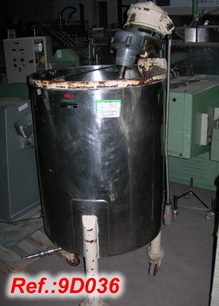 250 LITRE APPROX. TANK WITH PROPELLER AGITATOR