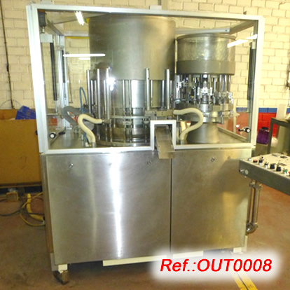 ZANASI Z-5000-R1 HARD GELATIN CAPSULE FILLING AND CLOSING MACHINE WITH FORMATS FOR POWDER Nos 1 AND 3