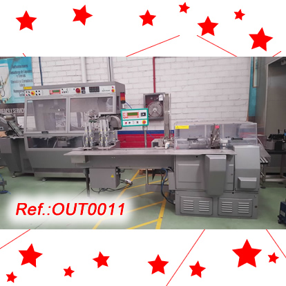 MARCHESINI MB-420 ALU-PVC BLISTER LINE WITH MARCHESINI BA-100 PACKAGING MACHINE