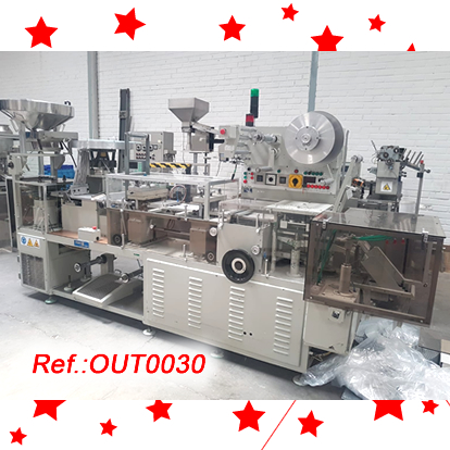 FAMAR RM-200 BLISTER MACHINE FOR PVC-ALUMINUM BLISTERS WITH AUTOMATIC LOAD