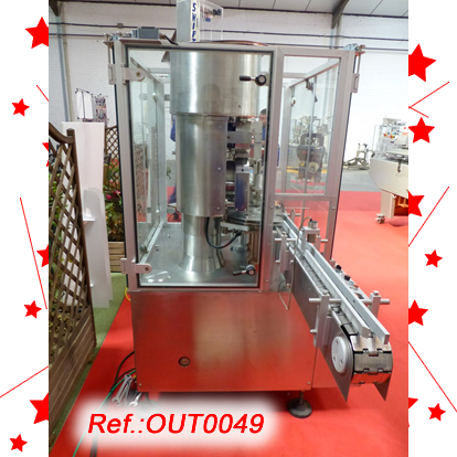 MONOBLOC MACOFAR MT-11 BOOTLE FILLING AND CLOSING MACHINE FOR FILLING OF VIALS WITH POWDER