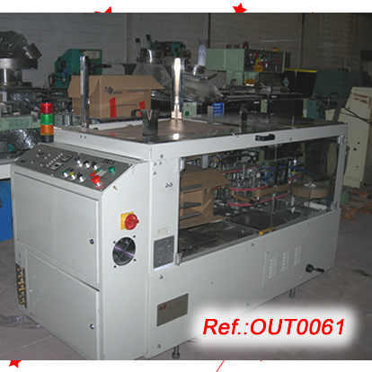 INMAK-POCKET-3 OR PRB-BSP CARTONING MACHINE WITH BOX SEALING WITH ADHESIVE TAPE