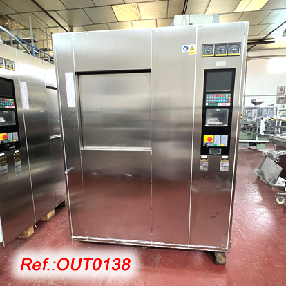 “FEDEGARI” MODEL “FOM2” 400 LITRE APPROX. STAINLESS STEEL DOUBLE DOOR AUTOCLAVE