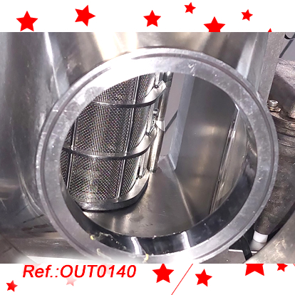 “FREWITT” MF-6 STAINLESS STEEL ATEX OSCILATING SIEVE WITH ONE MESH AS IN STOCK